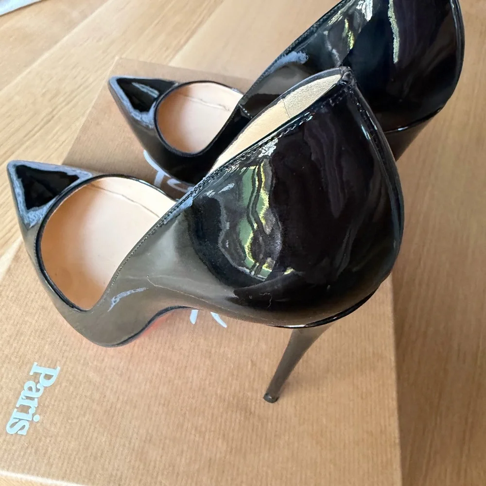 Christian Louboutin So Kate 120 Black Heels Box - Picture 8 of 8
